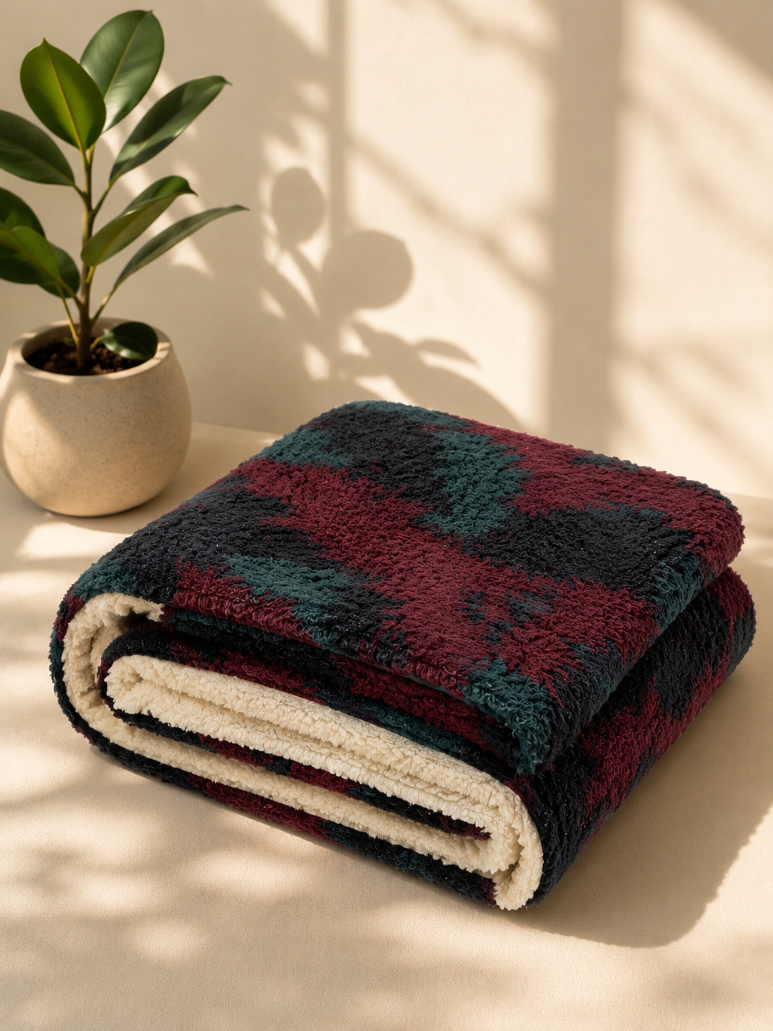پتو تدی یکنفره ترک سایز 160×220 برندAbercrombie(ابرکرومبی)