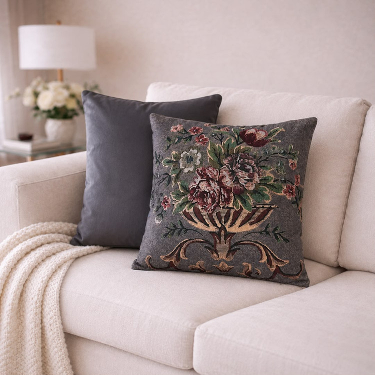 کوسن ترک چاپی جفتی 45×45 بدون الیاف