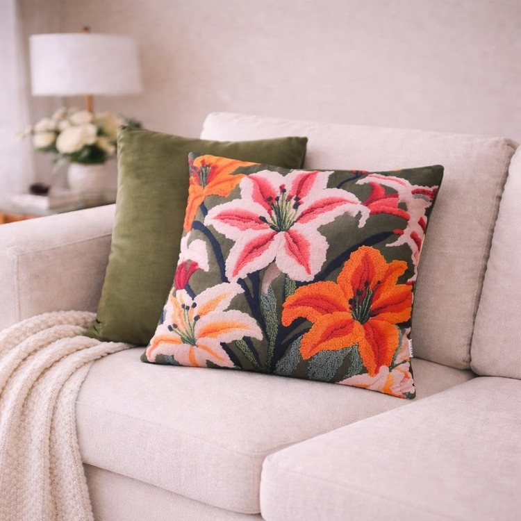 کوسن ترک چاپی جفتی 45×45 بدون الیاف