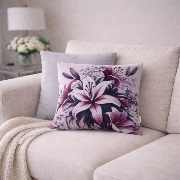 کوسن ترک چاپی جفتی 45×45 بدون الیاف