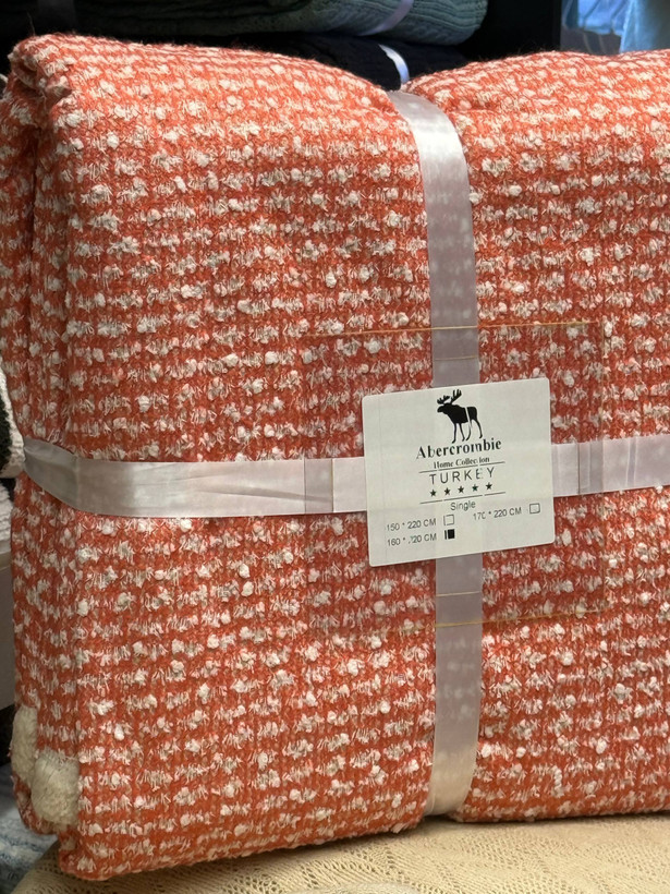 پتو تدی یکنفره ترک سایز 160×220 برندAbercrombie(ابرکرومبی)